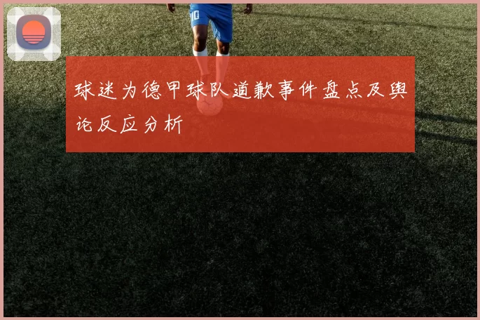 球迷为德甲球队道歉事件盘点及舆论反应分析