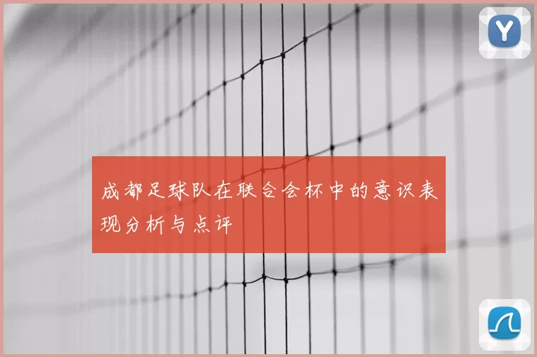成都足球队在联合会杯中的意识表现分析与点评